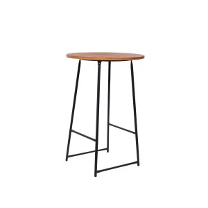 Mesa Bistrô Paris Dourado Cor:preto
