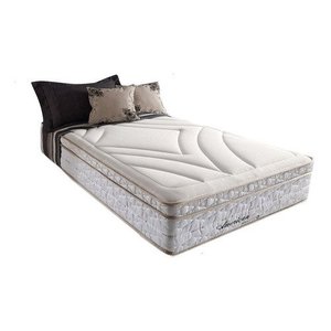 Colchão Solteiro Herval American Molas Maxspring 88x188x33 Cor Branco