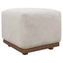 Ver imagem 6 de Puff Decorativo Dalilla Quadrado Boucle Persa