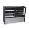 Balcão Estufa e Refrigerado Polar 1,5m Preto Platinum Pvebr 220v - 1
