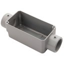 Ver imagem 1 de Condulete Fixo 1" Tipo "C" - sem Tampa - Rosca Bsp - com Pintura Eletrostática a Pó