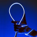 Ver imagem 2 de Kit 2 Metros Fita De Led Neon Taschibra 8W/M Ip65 Azul 220V