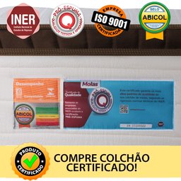 Colchão King Bf Sensation Premium Mola Ensacada com Pillow Top Macio de Espuma Hipersoft + Viscoelás - 10
