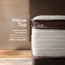 Ver imagem 6 de Colchão King Molas Ensacadas Sensation Premium 193x203cm Bf Colchões