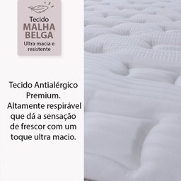 Colchão King Bf Sensation Premium Mola Ensacada com Pillow Top Macio de Espuma Hipersoft + Viscoelás - 3