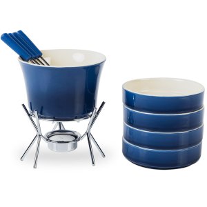 Conjunto para Fondue Cerâmica 11 Peças Linha Fondue - Brinox 1256/117