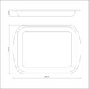 Ver imagem 7 de Assadeira Rasa Tramontina Grafite 34cm Antiaderente Starflon Max 2,9l