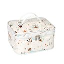 Ver imagem 1 de Bolsa Frasqueira Térmica Bebê e Infantil 6 Litros Impermeável:bege Circus