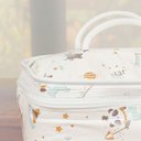 Ver imagem 3 de Bolsa Frasqueira Térmica Bebê e Infantil 6 Litros Impermeável:bege Circus