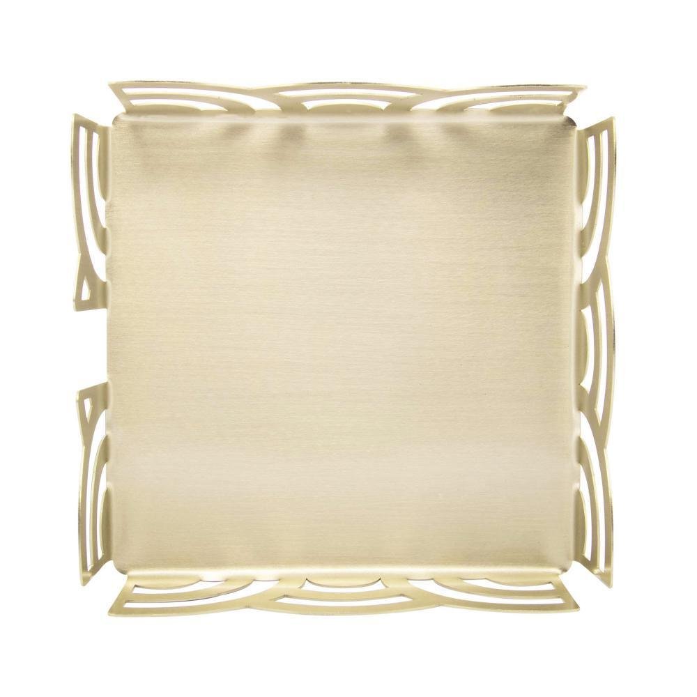 Porta Guardanapos Wolff Wave de Aço Inox Champanhe 17cm - 4