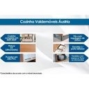 Ver imagem 3 de Cozinha Completa Áustria 6 Peças (2 Paneleiros + 2 Armários + 2 Balcões) C6P35 Cinamomo/Grafite