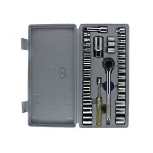 Soquete Jogo 40pcs Encaixe 1/4-3/8 Importado