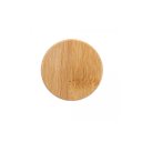 Ver imagem 4 de Jogo 2 Potes Hermético Porta Mantimento Vidro Borossilicato Tampa Bambu 90ml - Wolff