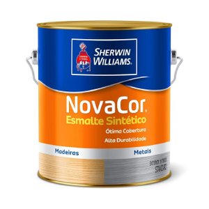 Esmalte A.bril.novacor Marron 3.6lt Sherwin Williams