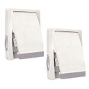 Ver imagem 1 de Trava de Segurança Porta Janela Deslizante Kit 2 Unidades Protege Criança Bebe Pet Bloqueia Porta de