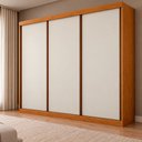 Ver imagem 1 de Guarda Roupa 3 Portas Veneza sem Espelho 100% MDF Mais Móveis