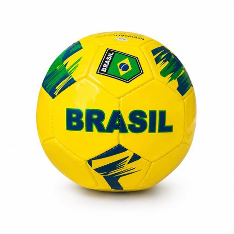 Bola de Futebol Brasil Copa Número 5 - Amarela
