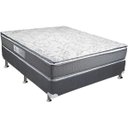 Ver imagem 1 de Colchão Casal Lucksfaction Plus Luckspuma Molas Ensacadas Pillow Top Gray 138x188x30 Altura