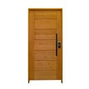 Ver imagem 2 de Porta Batente 14 Fechadura Digital YDF40 Puxador Tubo 82x210cm Rodam Bbb Abertura Esquerda