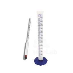 Kit Densímetro + Proveta para cerveja - 250ml - 1