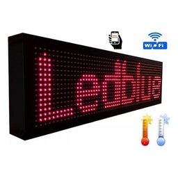 Painel de Led Rgb Colorido Externo 200x20 Wi-fi:220v - 4