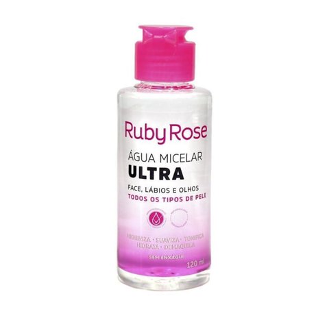 Água Micelar Ultra 120ml Ruby Rose