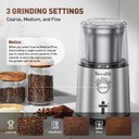 Ver imagem 3 de Secura Moedor Elétrico de Café e Temperos com Ajustes e Lâminas Inox