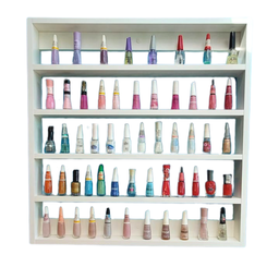 Expositor Esmaltes Branco Espaço para 200 Esmaltes 60x63x6 - 4