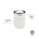 Ver imagem 5 de Cuia Térmica Tramontina Branca 240 Ml Tramontina