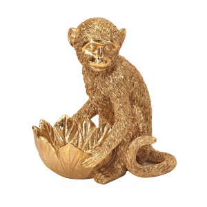 Escultura Macaco em Poliresina 13890 Mart