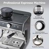 Takywep Máquina de Espresso 20 Bar Semi-automática com Vaporizador Cinza - 2
