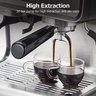 Takywep Máquina de Espresso 20 Bar Semi-automática com Vaporizador Cinza - 5