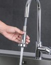 Ver imagem 2 de Torneira Cozinha Gourmet Monocomando Cromada:Cromado