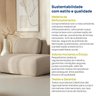 Sofá Modular Sumiê 80cm Direito Orla CabeCasa MadeiraOriginals - 11