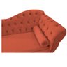 Diva Recamier Diana 185cm Lado Esquerdo Suede - ADJ Decor - Terracota - 4