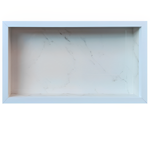 Nicho em Porcelanato Branco Santorine Polido 60x32cm