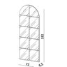 Espelho Decorativo Vertical 182cm X 72cm X 4,5cm - 3