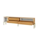 Ver imagem 6 de Rack para TV até 60 Polegadas 100% MDF 224cm Metálicos Florença Marrom