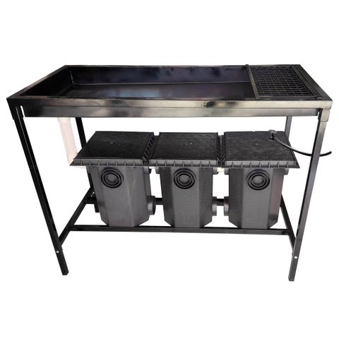 BANCADA PARA LAVAGEM DE PEÇAS SEPARADORA DE ÁGUA E ÓLEO 800L/H