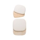 Ver imagem 5 de Cadeira Fixa com Rodizios Rodinhas e Apoio de Braco Cinza com Laranja Corvin Popmov Cadeira Fixa Rod