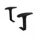 Ver imagem 6 de Cadeira Fixa com Rodizios Rodinhas e Apoio de Braco Cinza com Laranja Corvin Popmov Cadeira Fixa Rod