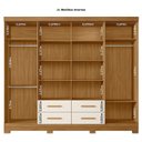 Ver imagem 6 de Guarda-roupas Casal 8 Portas San Lorenzo