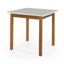 Ver imagem 2 de Mesa para Cozinha Auxiliar ou de Jantar Modelo Elisa 80x80cm:off