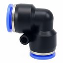 Ver imagem 5 de 10 Cotovelos União Conexão Emenda 6mm Pu Pneumática Engate Rápido