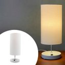 Ver imagem 2 de Abajur Luminaria de Mesa Redondo com Interruptor Ref 84 Decoração Casa Sala Quarto Escritório Moveis