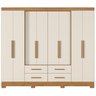 Guarda-Roupa Casal 8 Portas 4 Gavetas San Lorenzo - 8