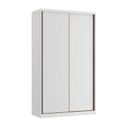 Ver imagem 2 de Guarda Roupa Solteiro100% MDF 2 Portas de Correr 138cm