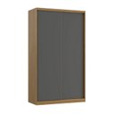 Ver imagem 2 de Guarda Roupa Solteiro 100% MDF 2 Portas de Correr 138cm