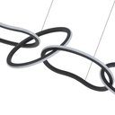 Ver imagem 3 de Lustre Pendente Nordecor Zena 2596 Preto Led Bivolt Preto 2596