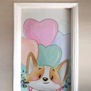 Ver imagem 3 de Adesivo para Porta Raposinha no Balão- 93X210Cm